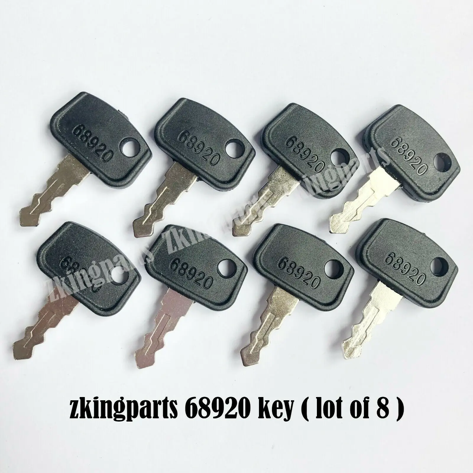 Heavy Equipment Kubota - 8PCS Heavy Equipment Construction Key PL501-68920