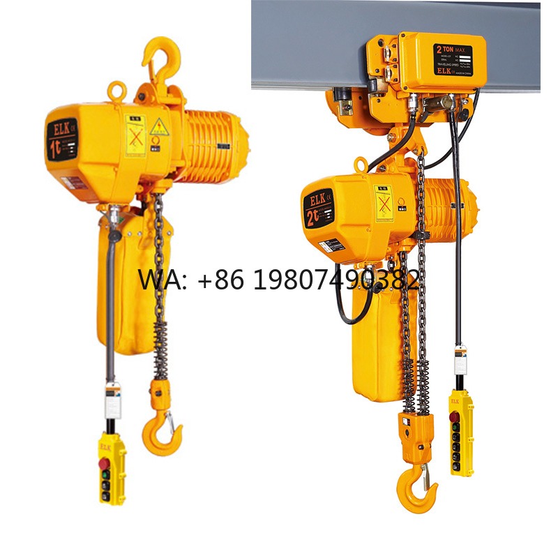 Heavy Equipment Lift - Dual Speed Electric Chain Hoist 1