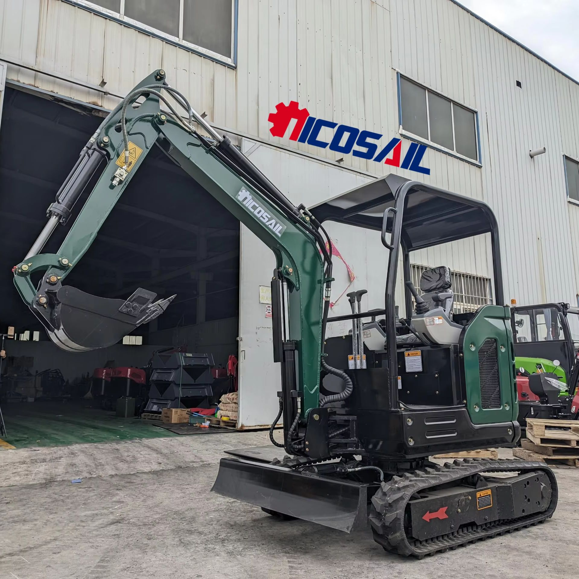 Heavy Equipment Engine - Customizable 5-Ton Long-Arm Excavator And 2.5-Ton