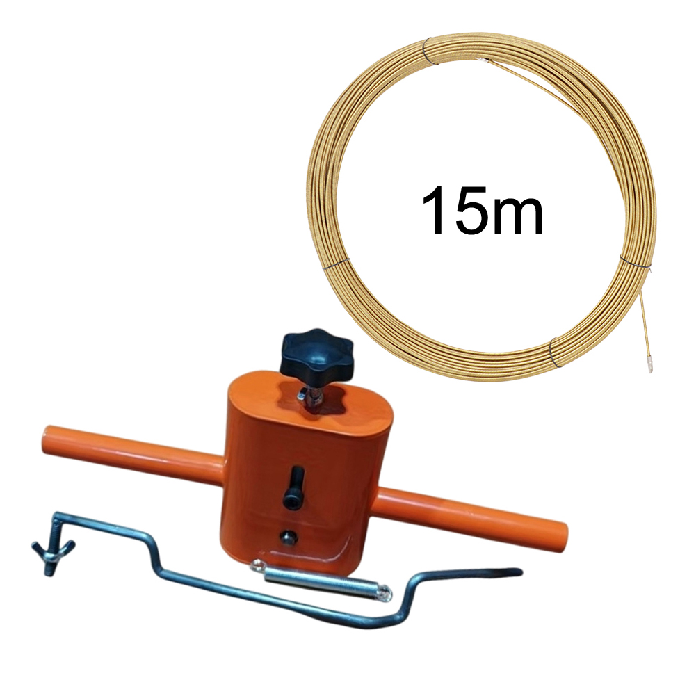 Pipe Threading Machine - Automatic Wall Wiring Machine 15ft Cable