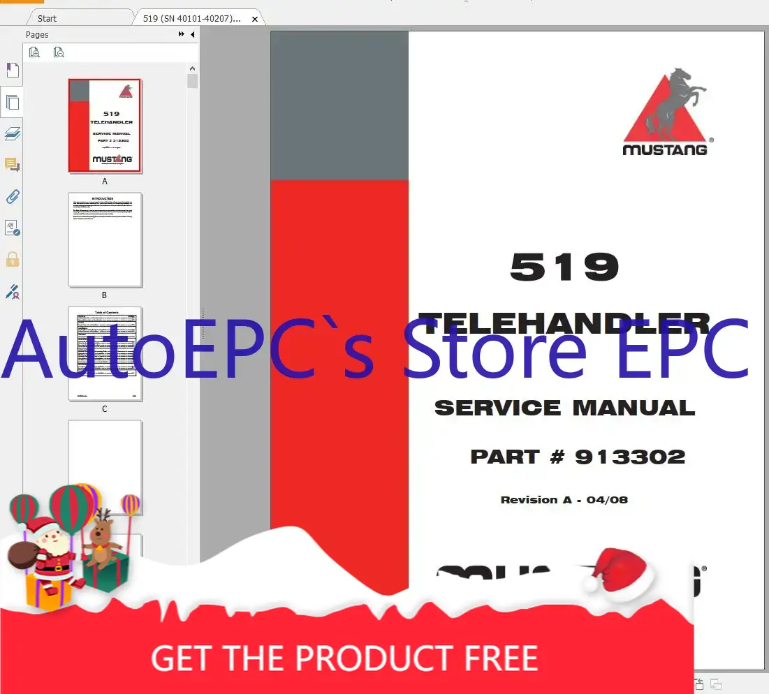 AutoEPC Mustang Machinery Heav - Heavy Equipment Pdf 评论和价格
