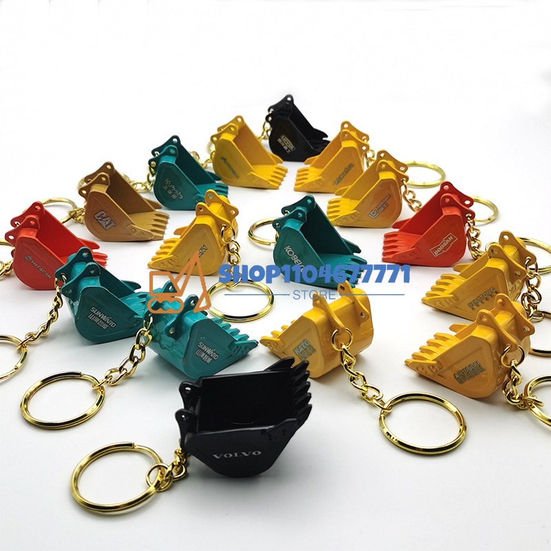 With Bucket Key Chain for Kobe - Heavy Equipment Kubota 评论和价格