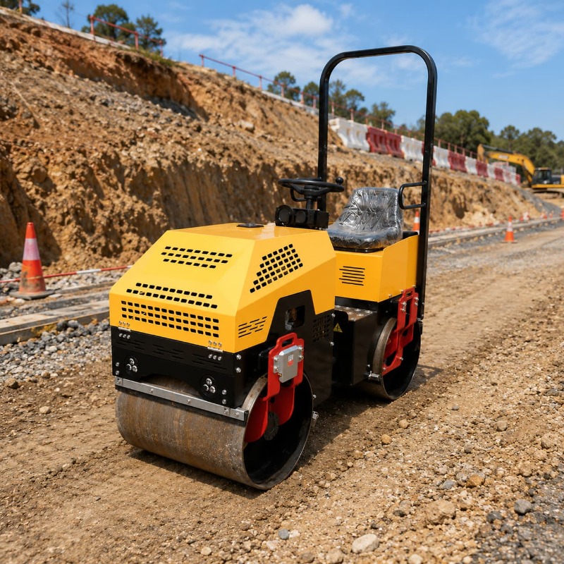 Double Drum Vibratory Road Rol - Heavy Equipment Engine 评论和价格