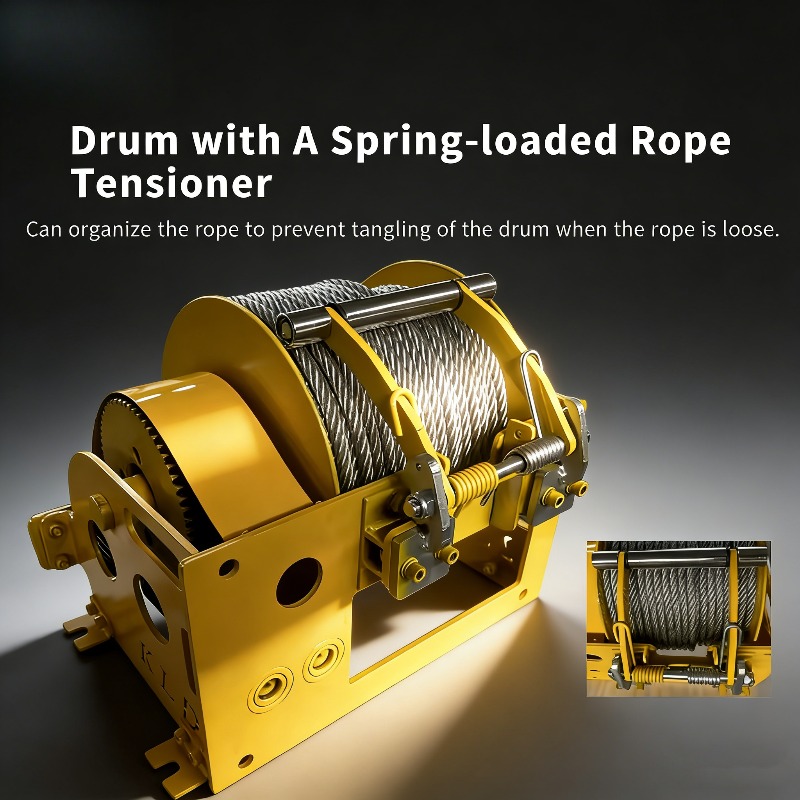 Hand Crank Dual Speed Winch He - Heavy Equipment Repair Manuals 评论和价格