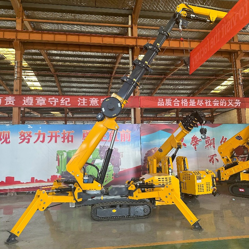 Compact Mini Spider Crane Hydr - Heavy Equipment Lift 评论和价格