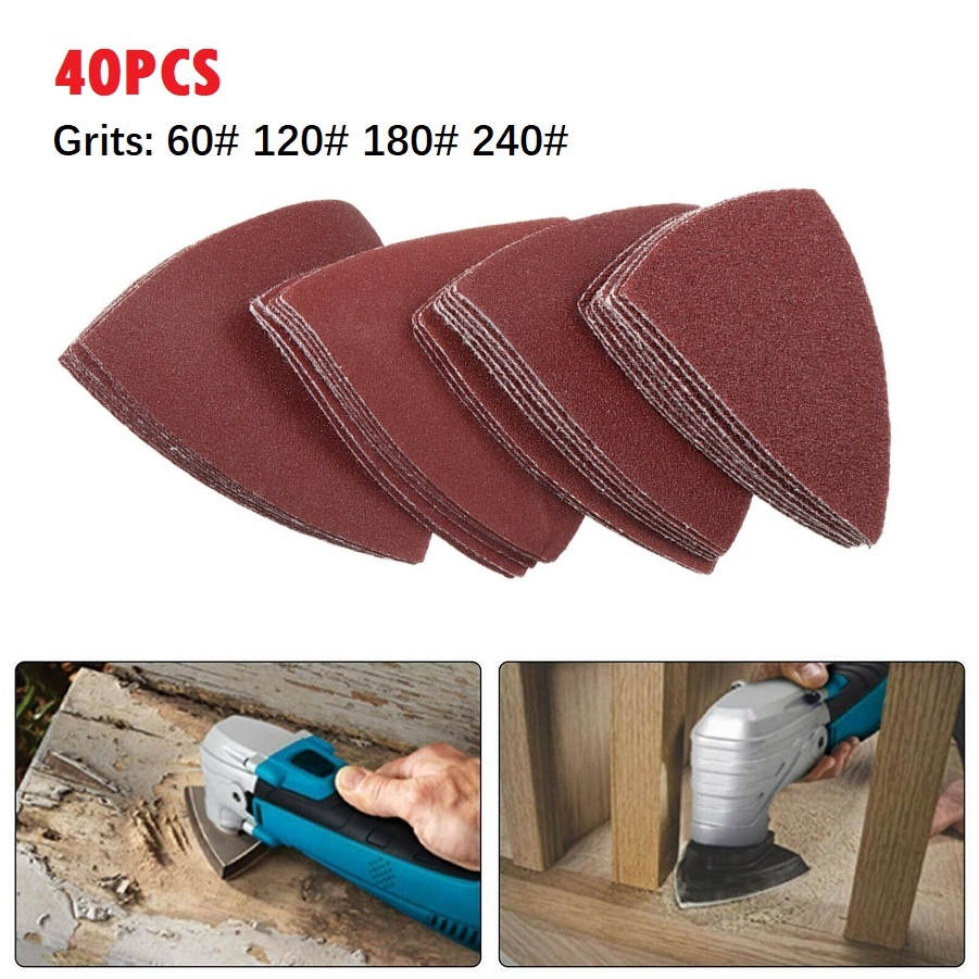 40pcs 80mm Aluminum Oxide Tria - Tools Heavy Equipment 评论和价格