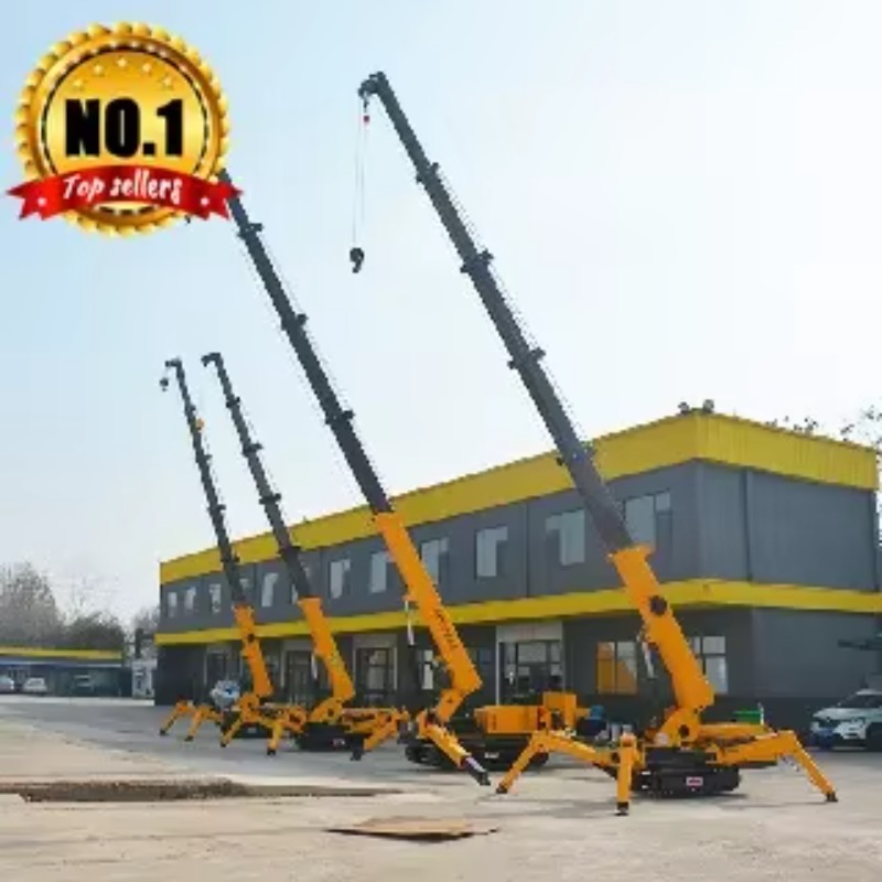 8T Hydraulic Spider Crane Heav - Heavy Equipment Lift 评论和价格