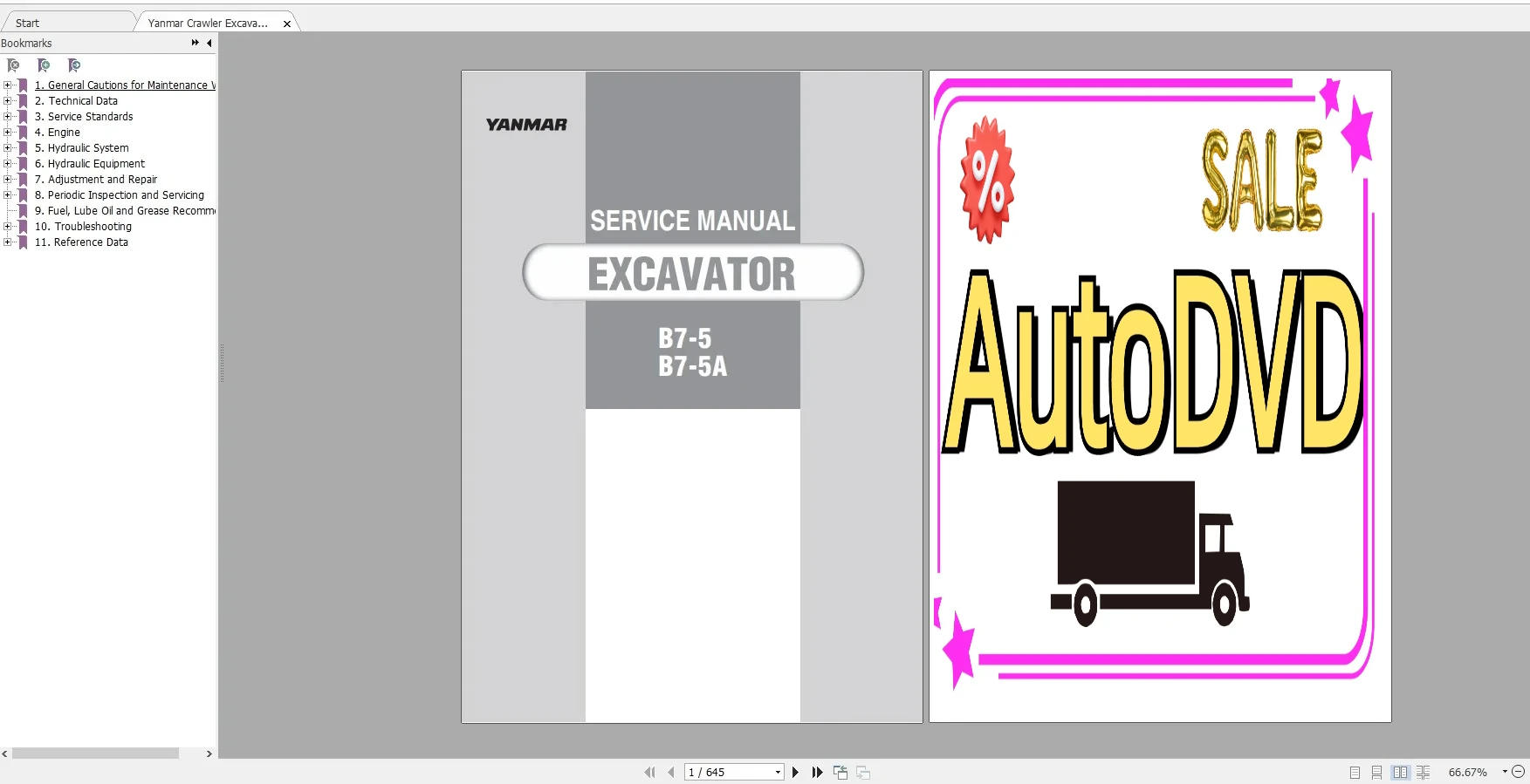 AutoDVD Yanmar Heavy Equipment - Heavy Equipment Pdf 评论和价格